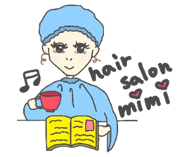just for mimi sticker #6860679
