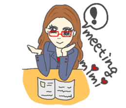 just for mimi sticker #6860690