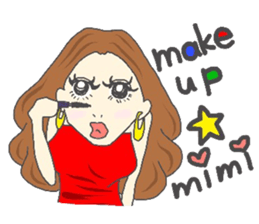 just for mimi sticker #6860693