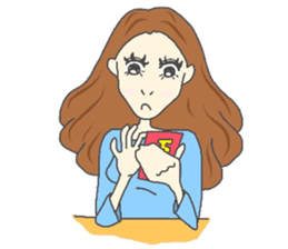 just for mimi sticker #6860701