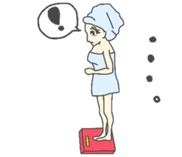 just for mimi sticker #6860703