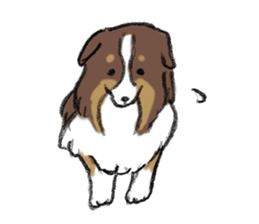 Sheltie sticker #6860915