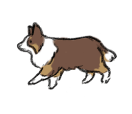Sheltie sticker #6860924
