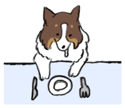 Sheltie sticker #6860931