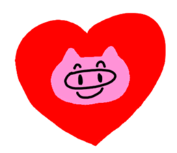 I am a pig!!! sticker #6861092