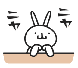 Simple stamp of simple rabbit 2nd sticker #6861250