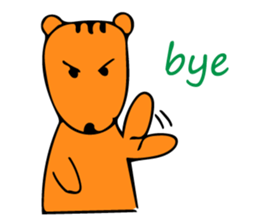 Squirrel's sticker in english version. sticker #6861613