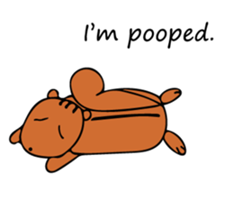 Squirrel's sticker in english version. sticker #6861615