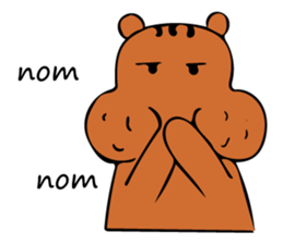 Squirrel's sticker in english version. sticker #6861622