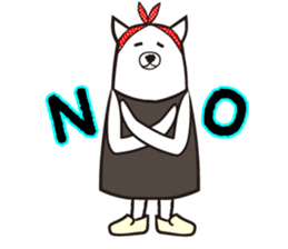 Sachiko talking with boyfriend -ENGLISH- sticker #6861678