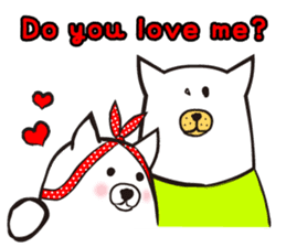 Sachiko talking with boyfriend -ENGLISH- sticker #6861683