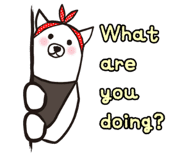 Sachiko talking with boyfriend -ENGLISH- sticker #6861685