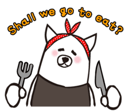 Sachiko talking with boyfriend -ENGLISH- sticker #6861686