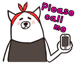 Sachiko talking with boyfriend -ENGLISH- sticker #6861687