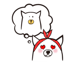 Sachiko talking with boyfriend -ENGLISH- sticker #6861689