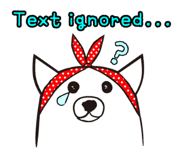 Sachiko talking with boyfriend -ENGLISH- sticker #6861694