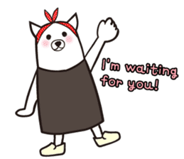 Sachiko talking with boyfriend -ENGLISH- sticker #6861695