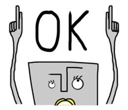 Moaisme -English ver.- sticker #6862225