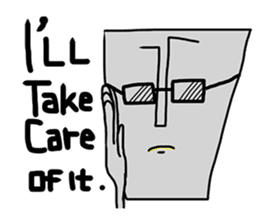 Moaisme -English ver.- sticker #6862228