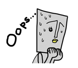 Moaisme -English ver.- sticker #6862230