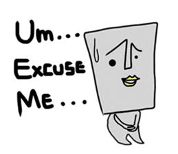 Moaisme -English ver.- sticker #6862231