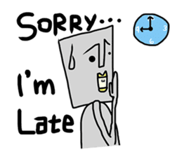 Moaisme -English ver.- sticker #6862233