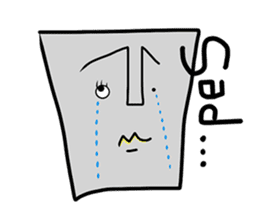 Moaisme -English ver.- sticker #6862237