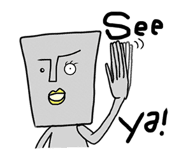 Moaisme -English ver.- sticker #6862242