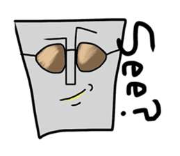 Moaisme -English ver.- sticker #6862243