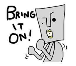 Moaisme -English ver.- sticker #6862246