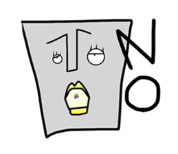 Moaisme -English ver.- sticker #6862247