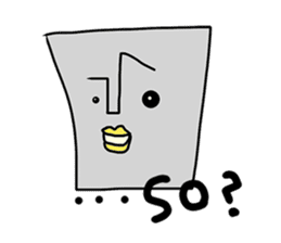 Moaisme -English ver.- sticker #6862248