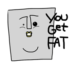 Moaisme -English ver.- sticker #6862254