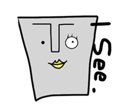 Moaisme -English ver.- sticker #6862255