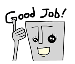 Moaisme -English ver.- sticker #6862263