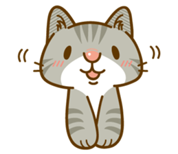 Fun daily life of a cat sticker #6862705