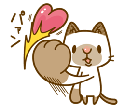 Fun daily life of a cat sticker #6862718