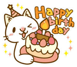 Fun daily life of a cat sticker #6862742