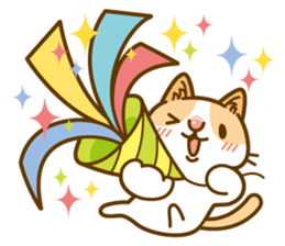 Fun daily life of a cat sticker #6862743