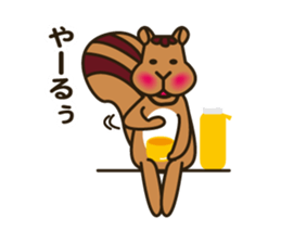 Lop-eared bunny Popo and friends3. sticker #6862802