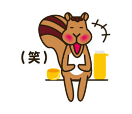 Lop-eared bunny Popo and friends3. sticker #6862804