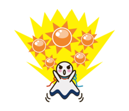 Lop-eared bunny Popo and friends3. sticker #6862818