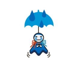 Lop-eared bunny Popo and friends3. sticker #6862823