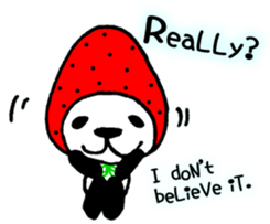 STRAWBERRY PANDA Part 2 sticker #6863148