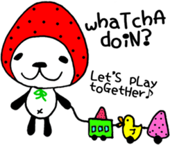 STRAWBERRY PANDA Part 2 sticker #6863156