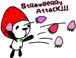 STRAWBERRY PANDA Part 2 sticker #6863162