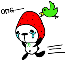STRAWBERRY PANDA Part 2 sticker #6863166