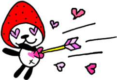 STRAWBERRY PANDA Part 2 sticker #6863176