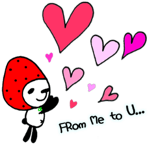 STRAWBERRY PANDA Part 2 sticker #6863178