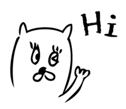 The fancy bears "SHAREKUMA CHAN SPINOFF" sticker #6863385